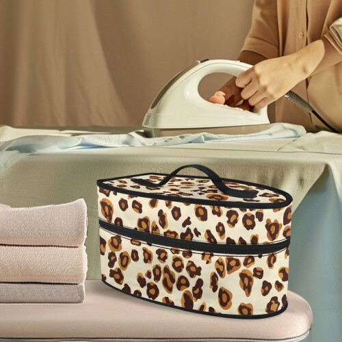 Garment Steamer Case Leopard Print Travel Bag 1