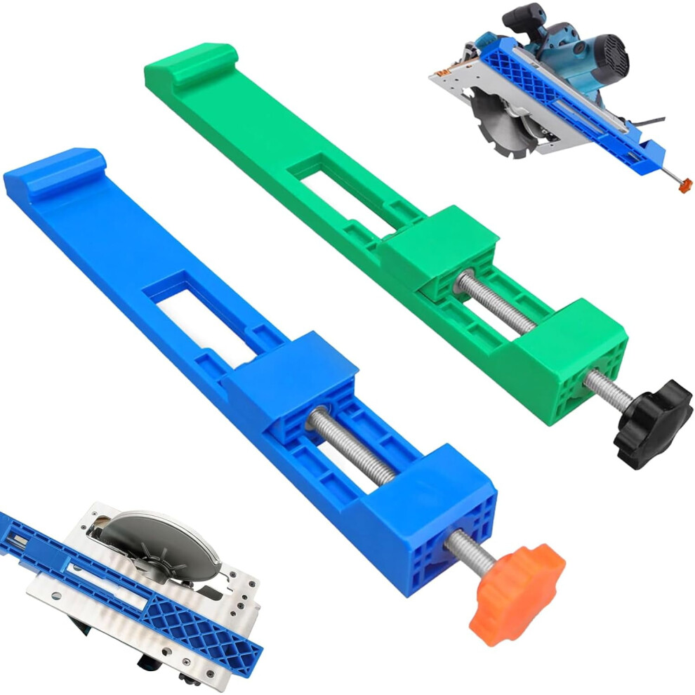 Adjustable Circular Saw Guide Base With Positioning Clamp For Precision Cutting & Milling Â Compatible With Standard Electric Saws 9101399440345