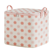 Oversized Foldable Fabric Storage Bins with Lids & Zipper for Clothes, Sweaters, Blankets, Sheets – Compatible with Home Organization