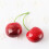 10 Pair False Cherries Artificial Decorations Simulations Cherries Fruit False Fruit Model Kitchen Photo Props 6