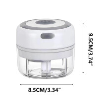 Mini Electric Garlic Crusher Wireless Electric Garlic Crusher Garlic Puller Garlic Mash Presser Household Garlic Crusher