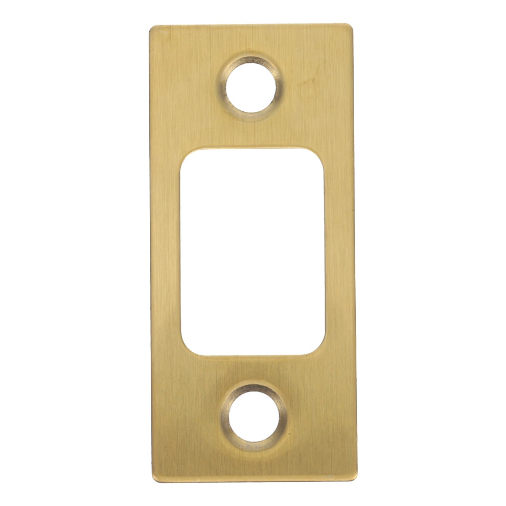 Stainless Steel Deadbolt Strike Plate 1 Pack 908436885683