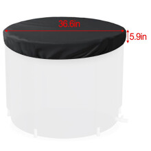 Waterproof Ice Bath Cover Dia 32in Dia 36.6in: Keep Your for Cold Plunge Clean &Cold