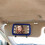 Rechargeable Car Visor Vanity Mirror with 3 Dimmable Light Modes, Clip-on for Sun Visor – Compatible with Most Vehicles 4