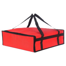Insulated Pizza Thermal Bag Red Large