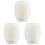 3St Huiselijke USB Aroma Diffuser Wit Met Sfeervol LED Licht 1