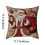 Fodere per cuscini natalizie in tessuto morbido rosso, 4 pezzi, 45x45 cm 3