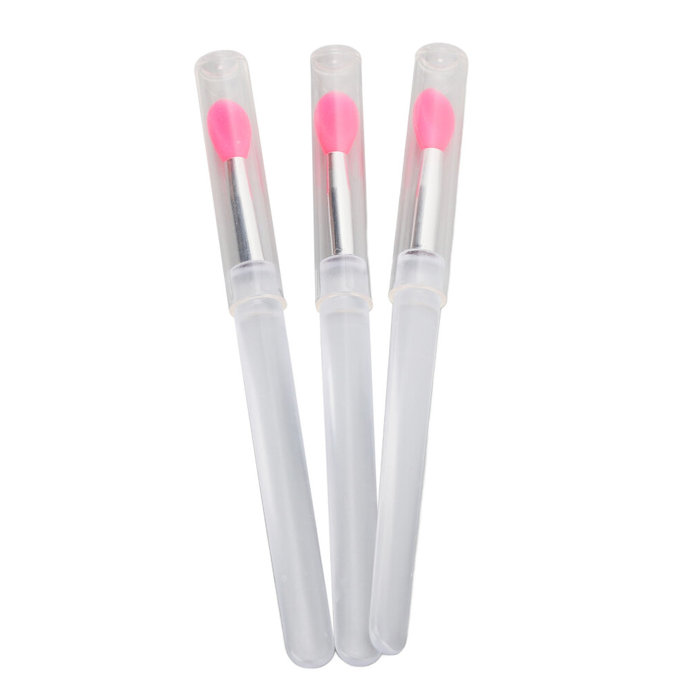 20pcs Silicone Double-Sided Lip Brush Soft Lipstick Gloss Balm Applicator
