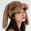 Faux Mink Bunny Ear Baseball Cap Warm Fluffy Trapper Hat 1