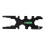 Multi-Function Bathroom Wrench Tool Black Polymer Steel 204g 5
