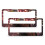 Patriotic Eagle Fireworks License Plate Cover Stainless 1