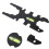 Multi-Function Bathroom Wrench Tool Black Polymer Steel 204g 6