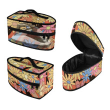 Travel Steamer Carrier Bag Travel Steamer Bag Handle Floral Pattern Christmas, Case Only