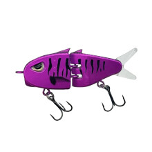 Glide Bait Swimbait Fishing Lures Lifelike Multi Segment Jointed Swimbaits Slow Sinking Swimming Lures for Walleye Pike Crappie Freshwater Saltwater