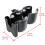 Double Cup Holder with Phone and Bottle Organizer for 6