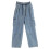 2Stk Herren Beine Jeans Cargo Große Taschen 2