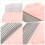 2Pièces Peignes Rose En ABS Chat Pour Élimination Douce Poils 6