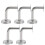 15Pièces Support Bannière Escalier Acier Inoxydable Argent Robuste 9