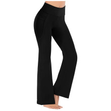 Női nadrágok Női téli alsó jóganadrág Magas derekú, emelő leggings fitneszhez és mindennapi viselethez
