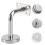 15Pièces Support Bannière Escalier Acier Inoxydable Argent Robuste 10