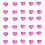 30Pièces Violet Pour Dents Accessoire Unique Et 7