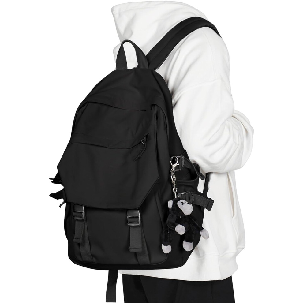 Laptop Backpack 15.6 Inch Lightweight Waterproof Black 962125659610