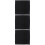 3Pièces Filtre Éponge Aquarium Noir Polyvalent 7