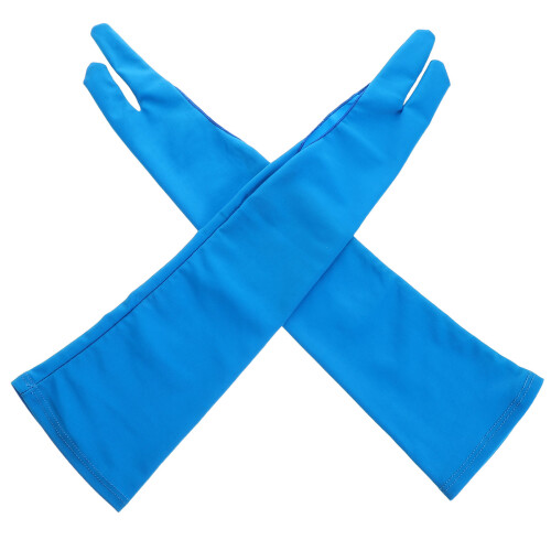 4Paare Blaue Malhandschuhe Aus Elastischem Material Für 2