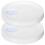 Gallon Bucket Lid Bucket Lid Plastic White 2Set 1