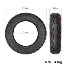 8,5-palcová bezdušová terénna pneumatika 8 1/2x2 (50-134) pre VSETT9 a 9+/ZERO9Scooters, náhradná odolná pneumatika pre skútre, diely pre
