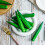 Realistic Okra Shape Artificial Okra Green Foams 10Pcs 1