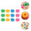 100Pcs Silicone Bobbin Clips Thread Holders for Sewing Assorted Colors 11