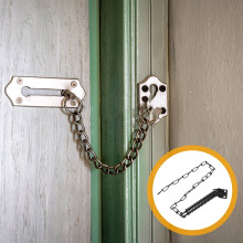 Heavy Duty Iron Screen Door Closer Set with Windproof Chain