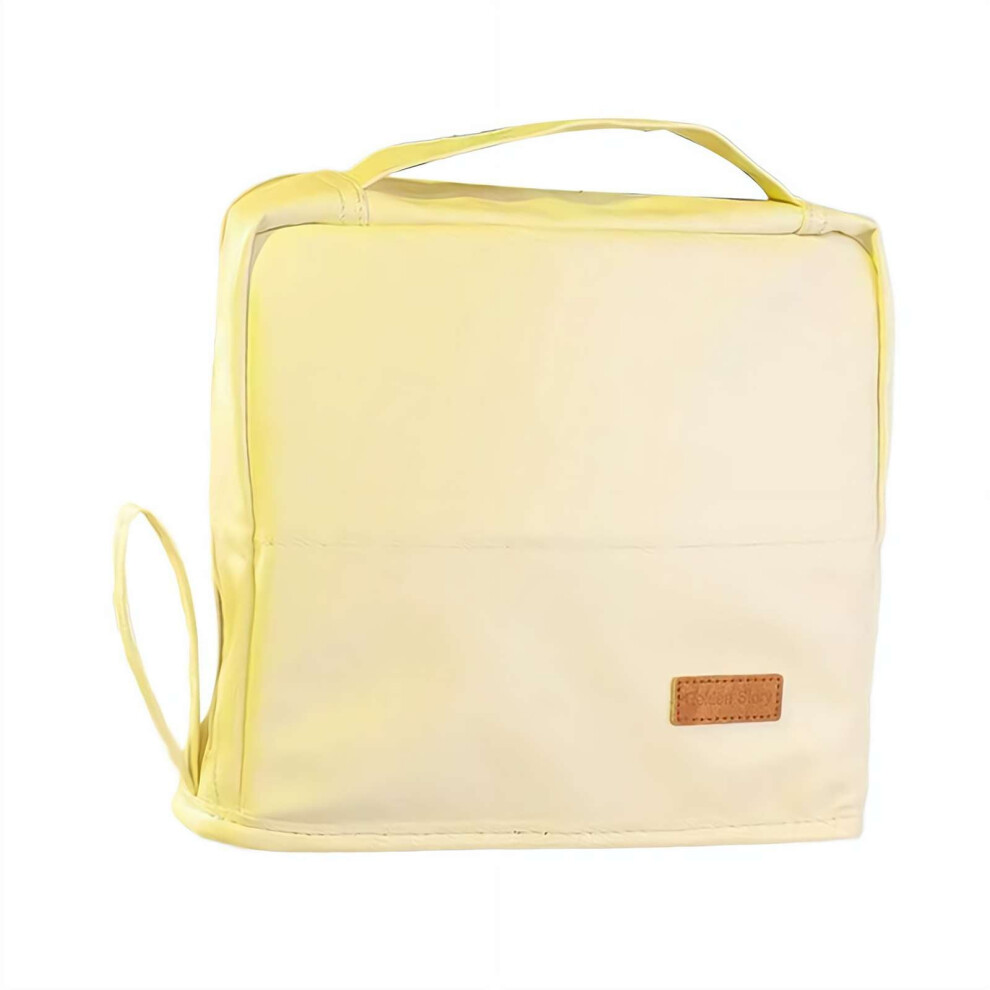 Makeup Bag Portable Leather Organizer Large Capacity