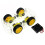 Acrylic Double 4WD Smart Robot Car Chassis Kit 2