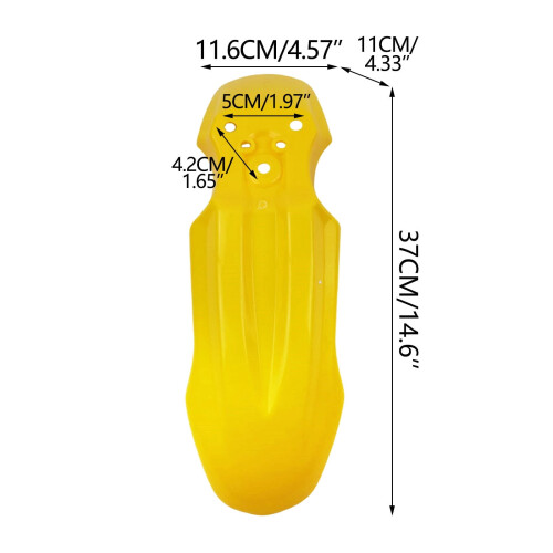 Front Mudguard for CRF50 50cc Pit Bike Plastic Replacement