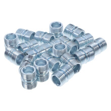 20pcs Carbon Steel Storage Shelf Connector Nut Double Slot Shelf Connector Wire Shelf Clip Shelf Connector For Wire Shelving