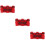 3Stk Roter Auto Dachgriff Polyester Stark Vielseitig 8