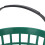Golf Ball Bucket with Handle - Durable Nylon Plastic Green Holds 25 Golf Balls 7