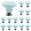 Ceramic Knobs Sky Blue 34mm 10 pcs 1