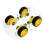 Acrylic Double 4WD Smart Robot Car Chassis Kit 1