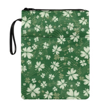 Book Cover Sleeve Book Sleeve for Handle Christian Bible Accessories Polyester Fabric with Zipper and Waterproof