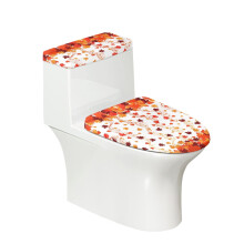 Maple Leaf Music Toilet Seat Lid Cover Set 2-Pack