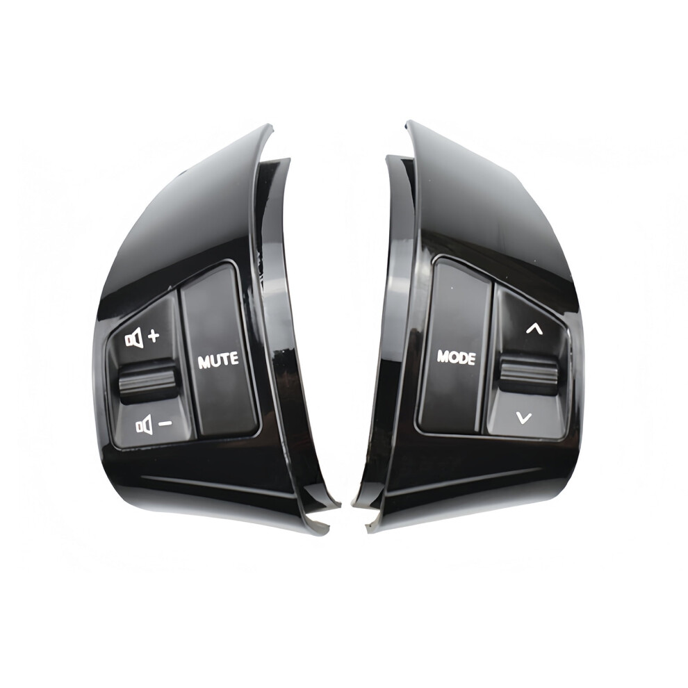 6-Key Steering Wheel Cruise & Audio Control Switch For Hyundai Elantra 2008Â2016 (96700-0Q500/0Q510), Compatible With Oem Black 9341593609227