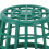 Golf Ball Bucket with Handle - Durable Nylon Plastic Green Holds 25 Golf Balls 9