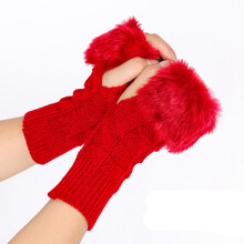 Warm Half-Finger Gloves