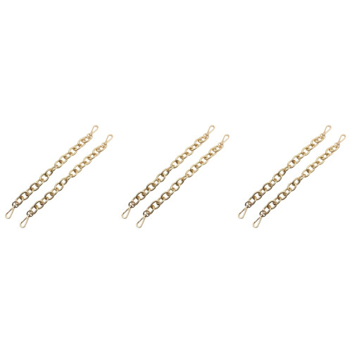 6Stk Goldene Handtaschenbügel Eisen, Robust, Vielseitig Einsetzbar 2