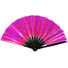 Elegant Gold Handheld Folding Fan for Events, Parties, and Performances Durable, Lightweight, and Stylish Design