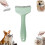 V-Tooth Deshedding Comb for Dogs and Cats Ergonomic Handle 1