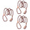3Pièces Laisse Formation Café Nylon Durable 6